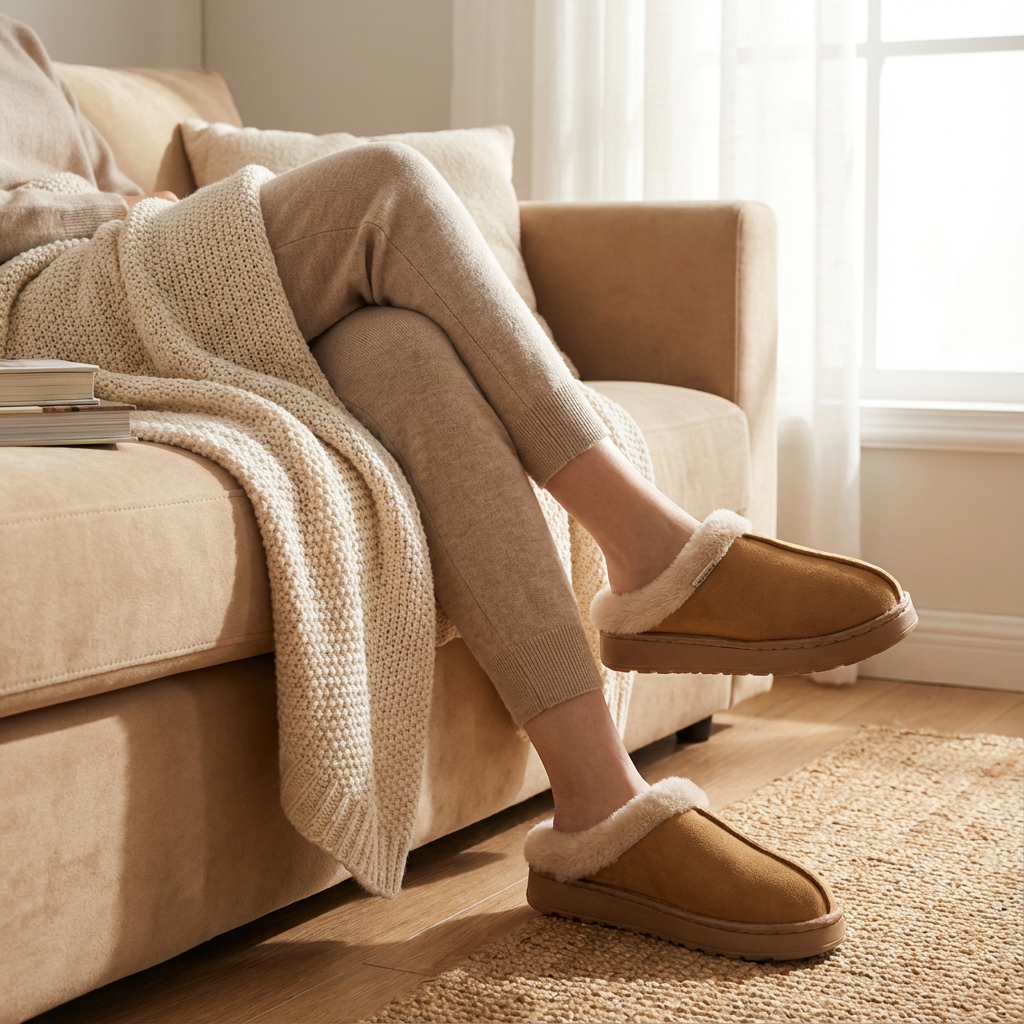 Nala – Zapatillas de Casa Forradas con Plataforma