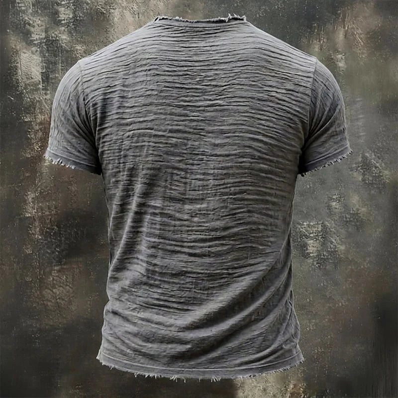 Vintage V-ringad T-shirt | 100 % Bomull (TILLFÄLLIGT KÖP 1, FÅ 1 GRATIS)