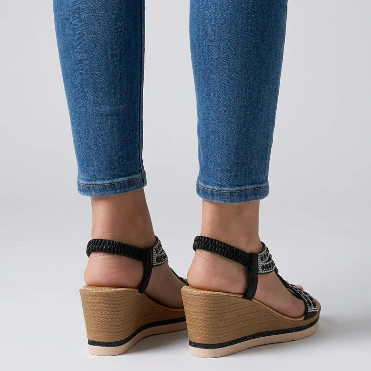 Eden™ - Sandalias de cuña elegantes y cómodas
