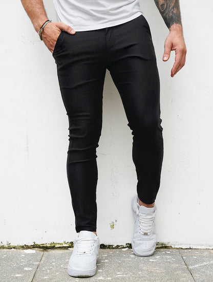 Noa Stretchbyxor – Svart
