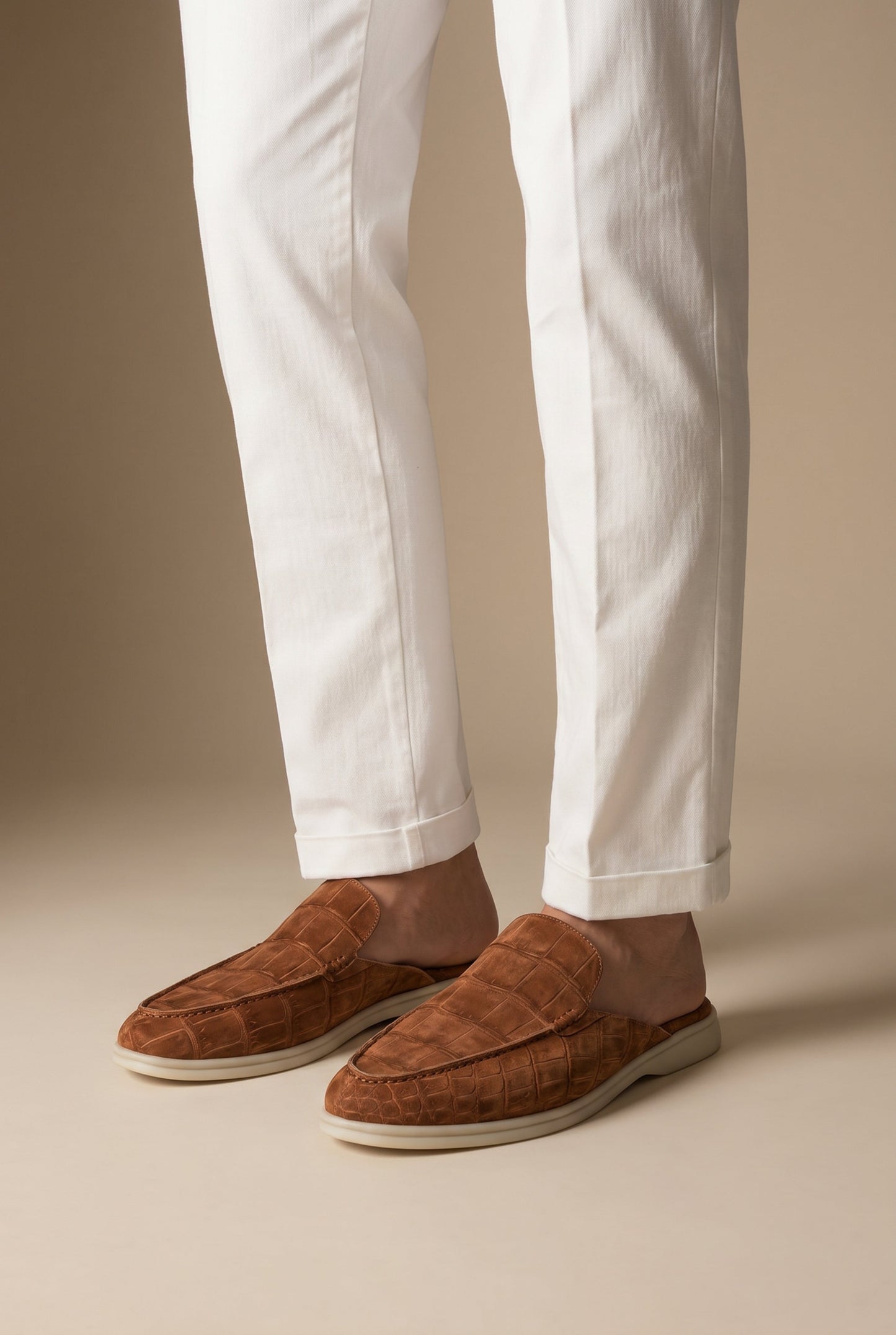 Yacht Mule i Premium Mocka – Brun