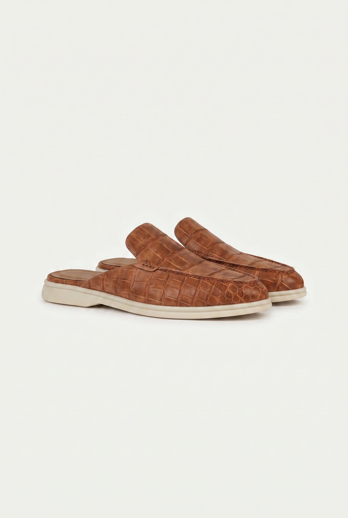 Yacht Mule i Premium Mocka – Brun