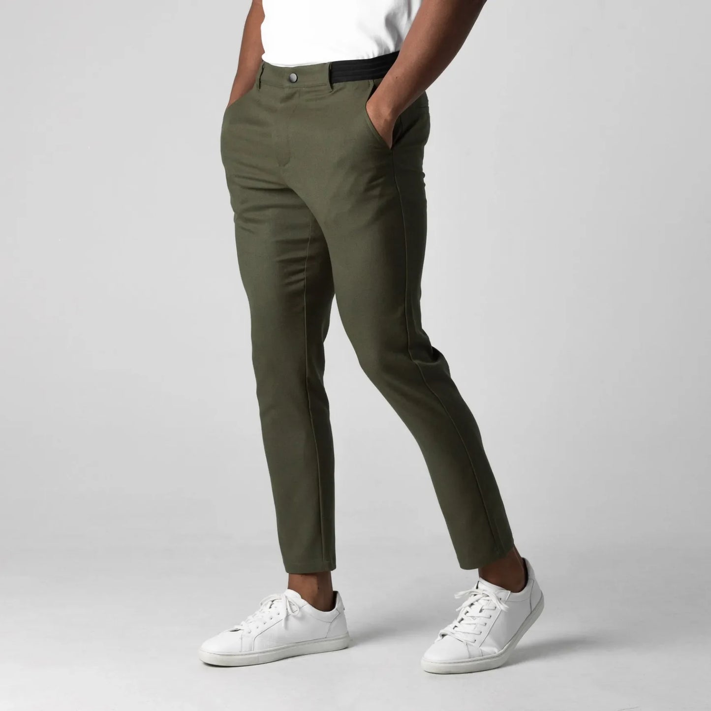 Premium chinos med stretch