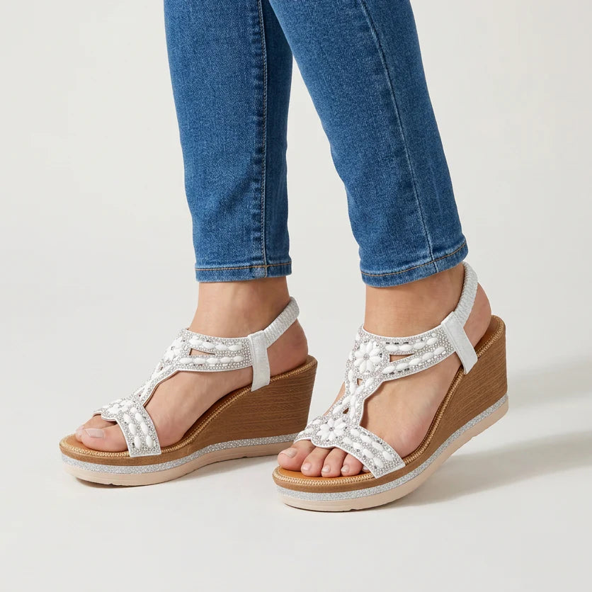 Eden™ - Sandalias de cuña elegantes y cómodas