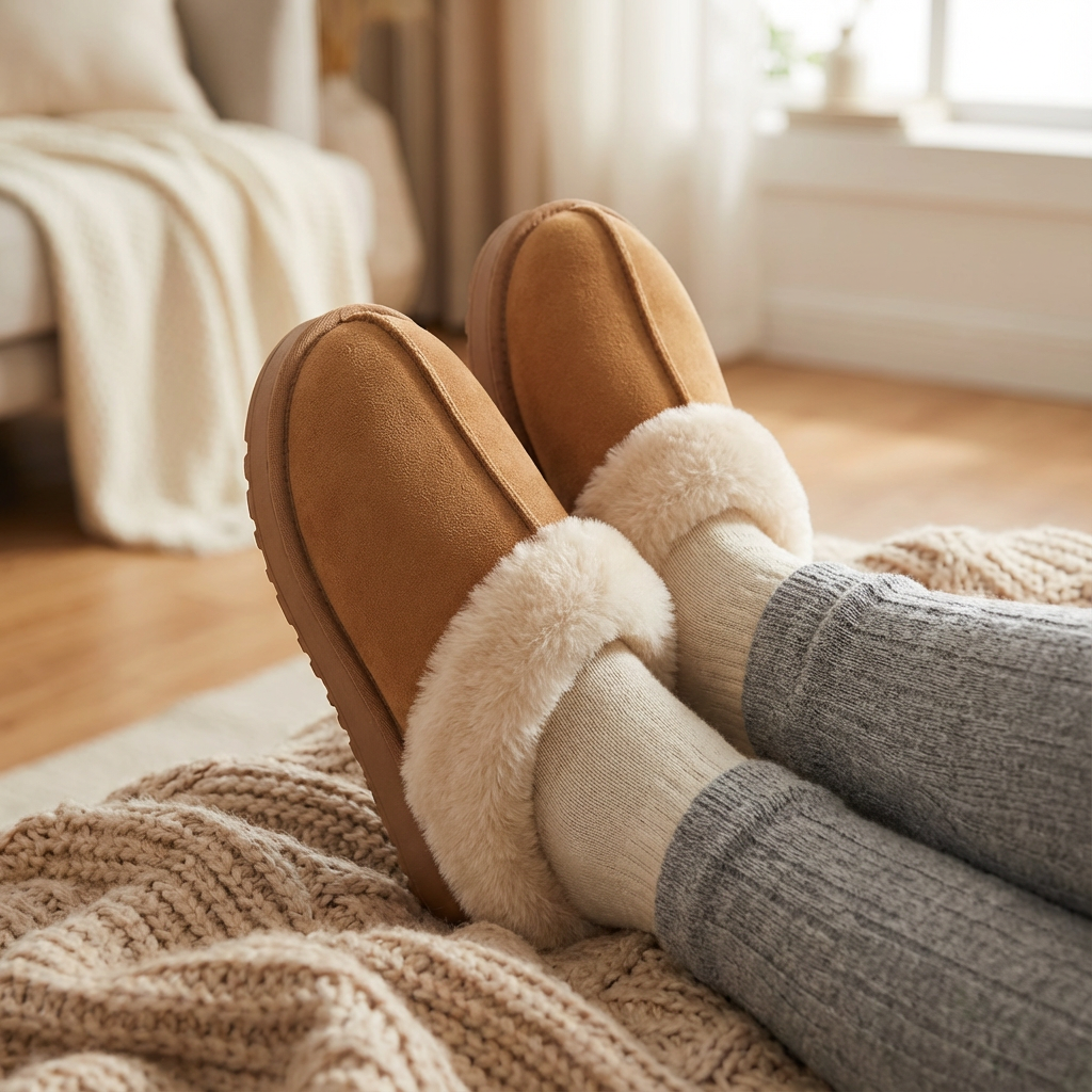 Nala – Zapatillas de Casa Forradas con Plataforma