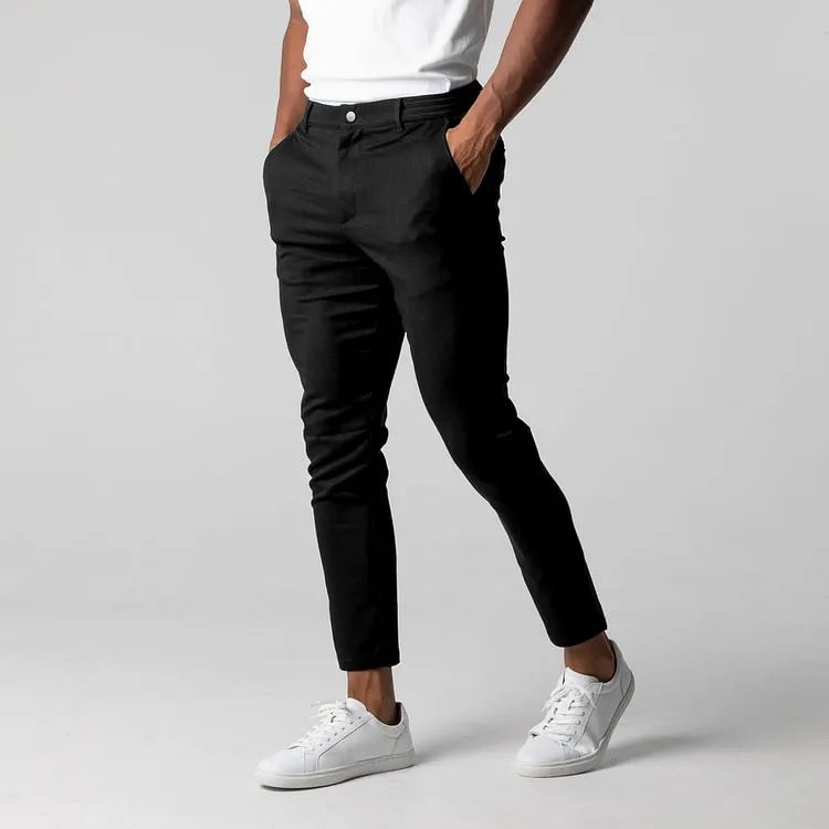 Premium chinos med stretch