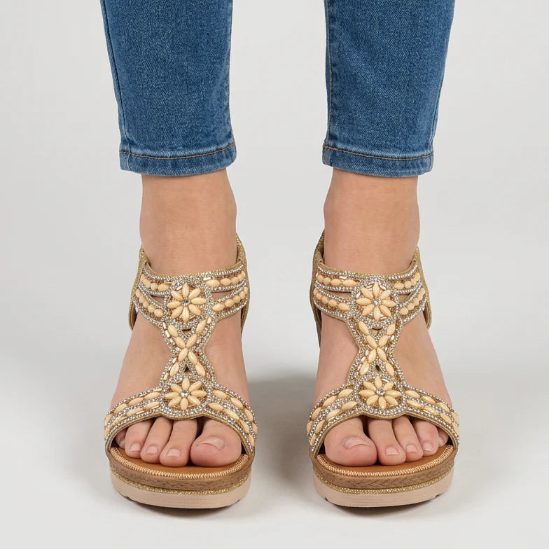 Eden™ - Sandalias de cuña elegantes y cómodas
