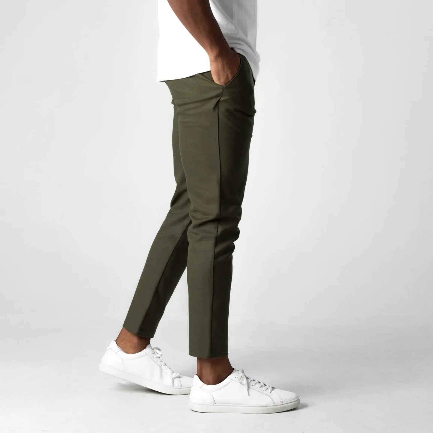 Premium chinos med stretch
