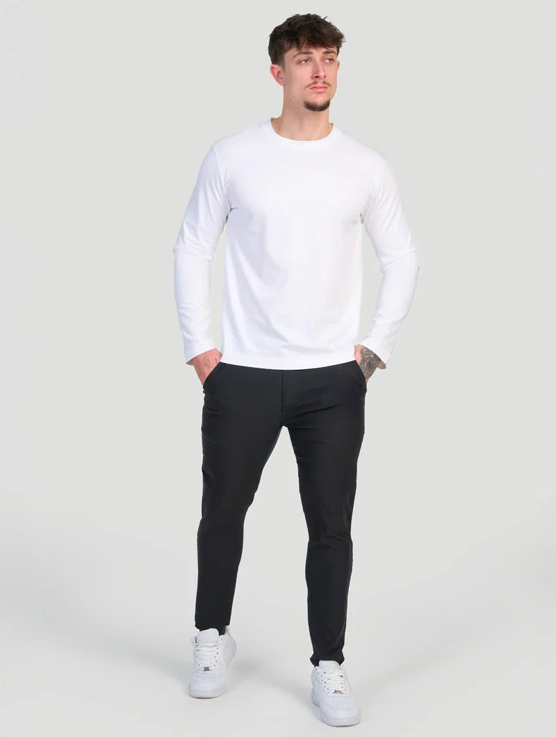Noa Stretchbyxor – Svart