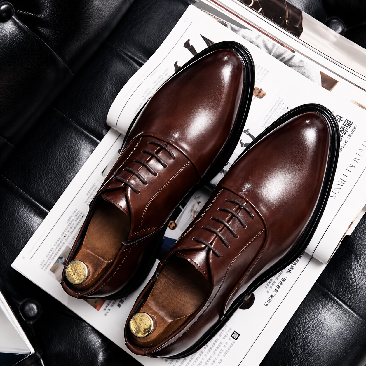 Zapatos de vestir Oxford de alta calidad