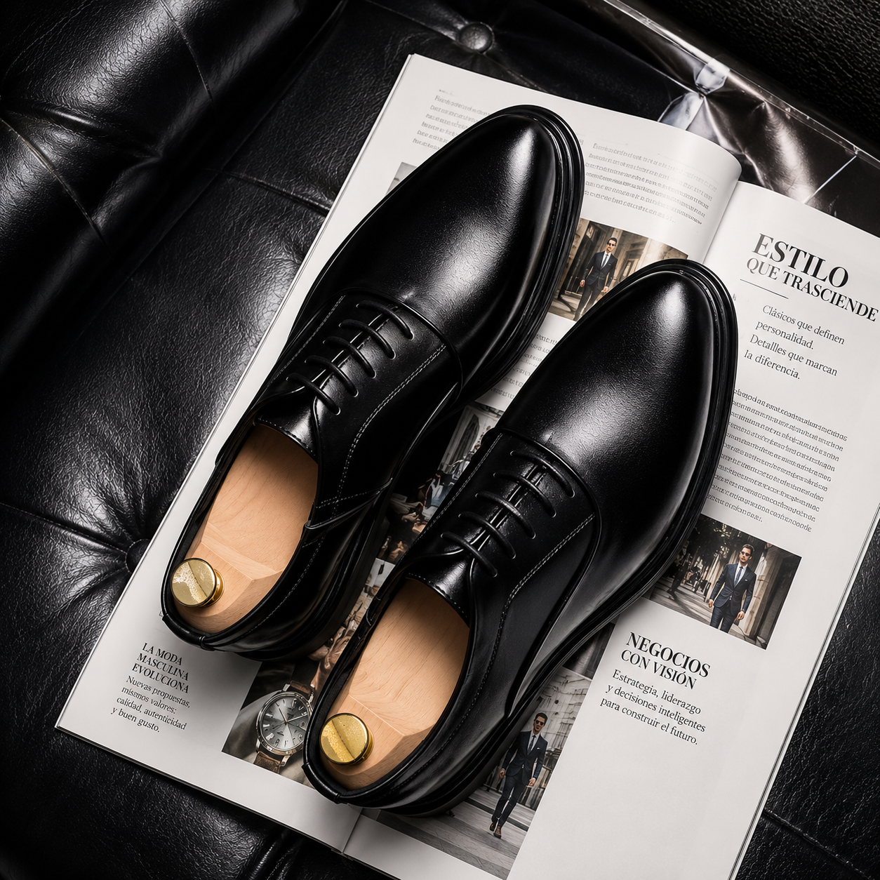 Zapatos de vestir Oxford de alta calidad