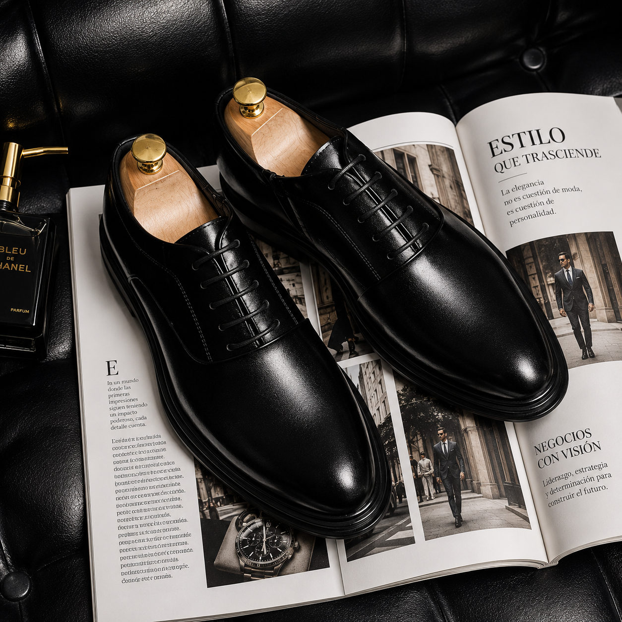 Zapatos de vestir Oxford de alta calidad