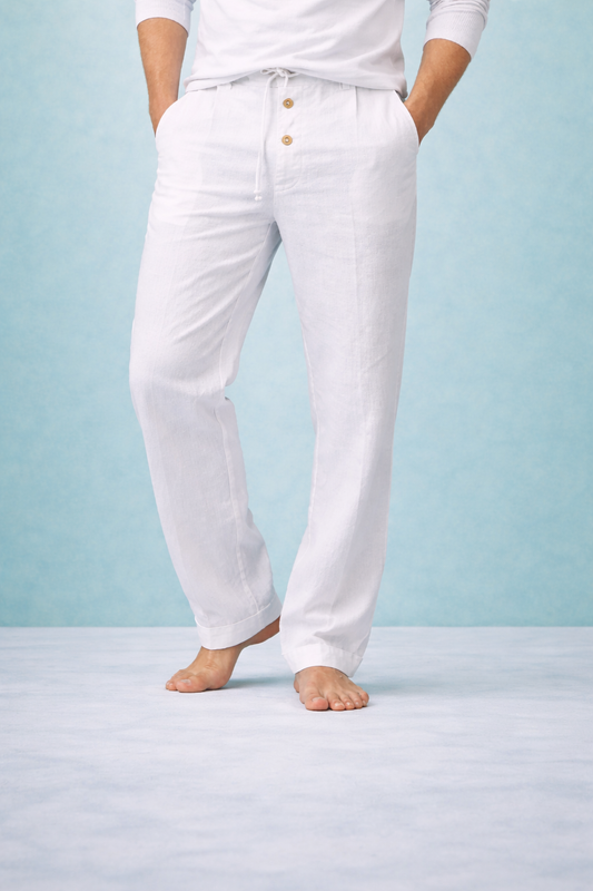 Pantalones de lino ligeros