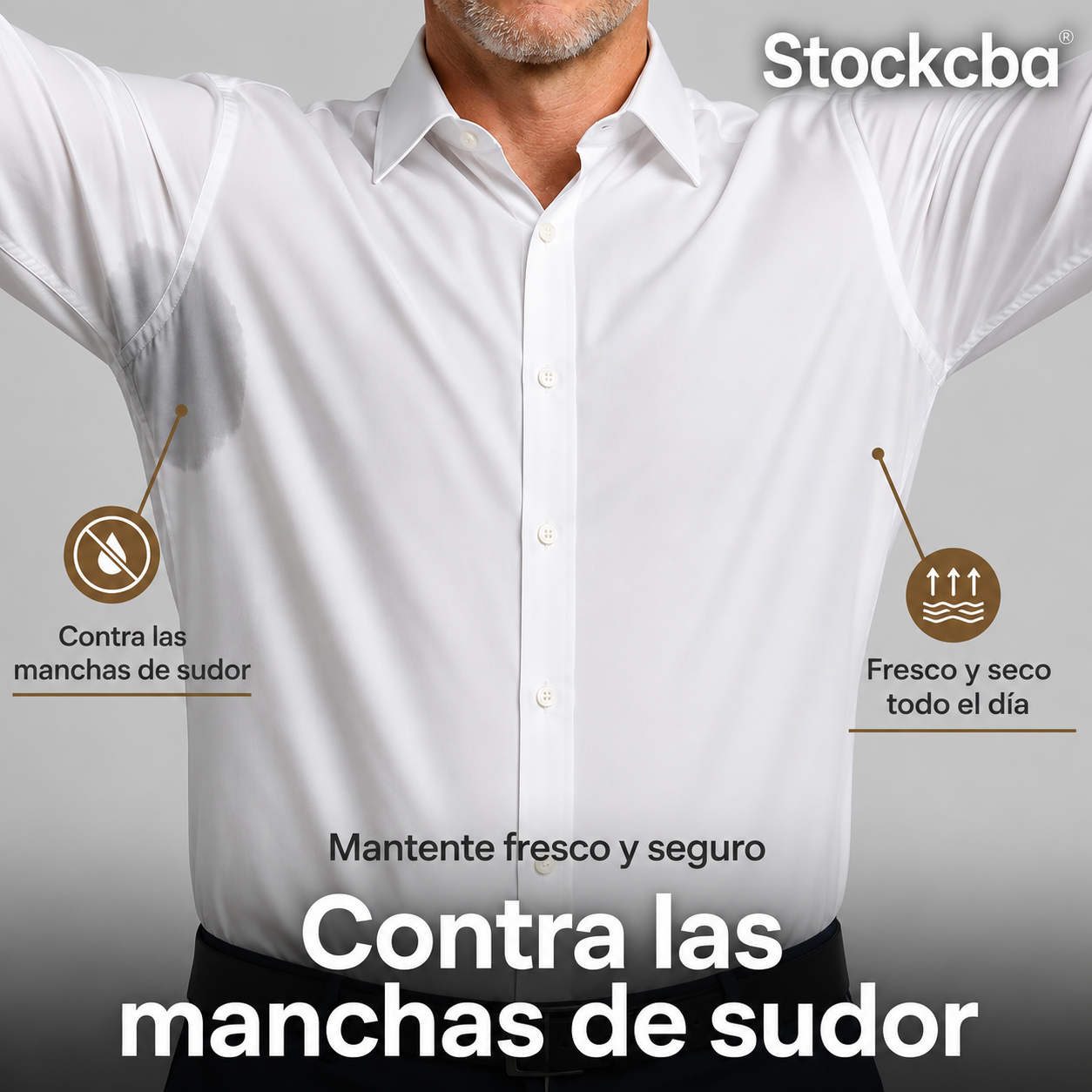 Camisa Slim Fit sin arrugas que se adapta a ti