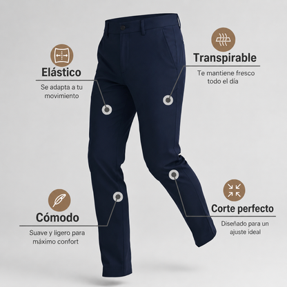 Pantalón elástico premium que se adapta a ti