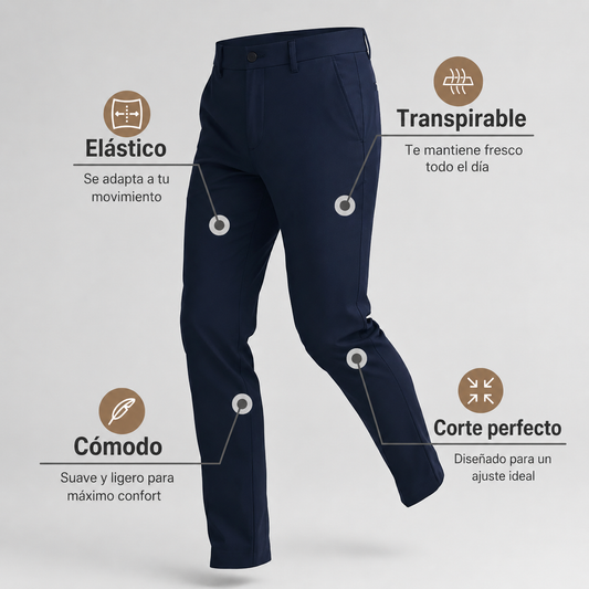 Pantalón elástico premium que se adapta a ti