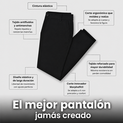 Pantalón elástico premium que se adapta a ti