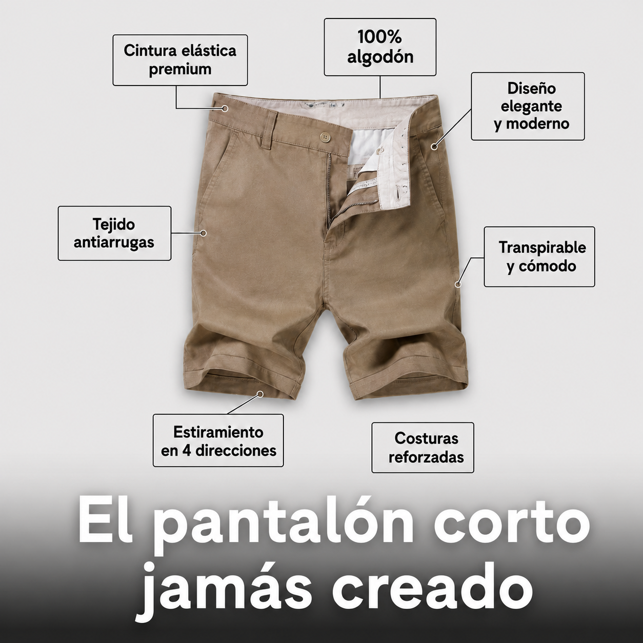 Pantalón corto premium que se adaptan a ti