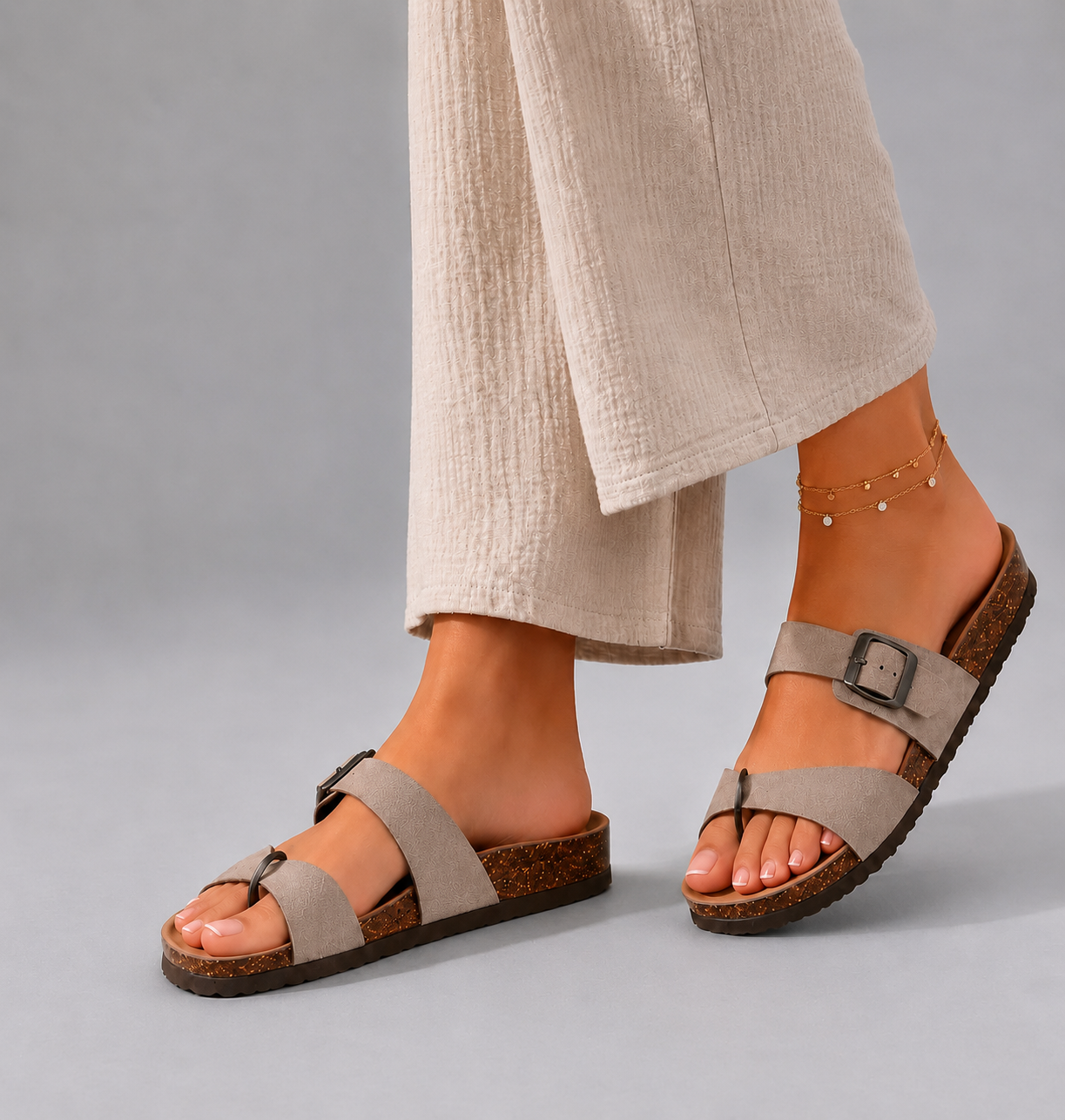 Florence – Sandalias Cómodas con Hebillas