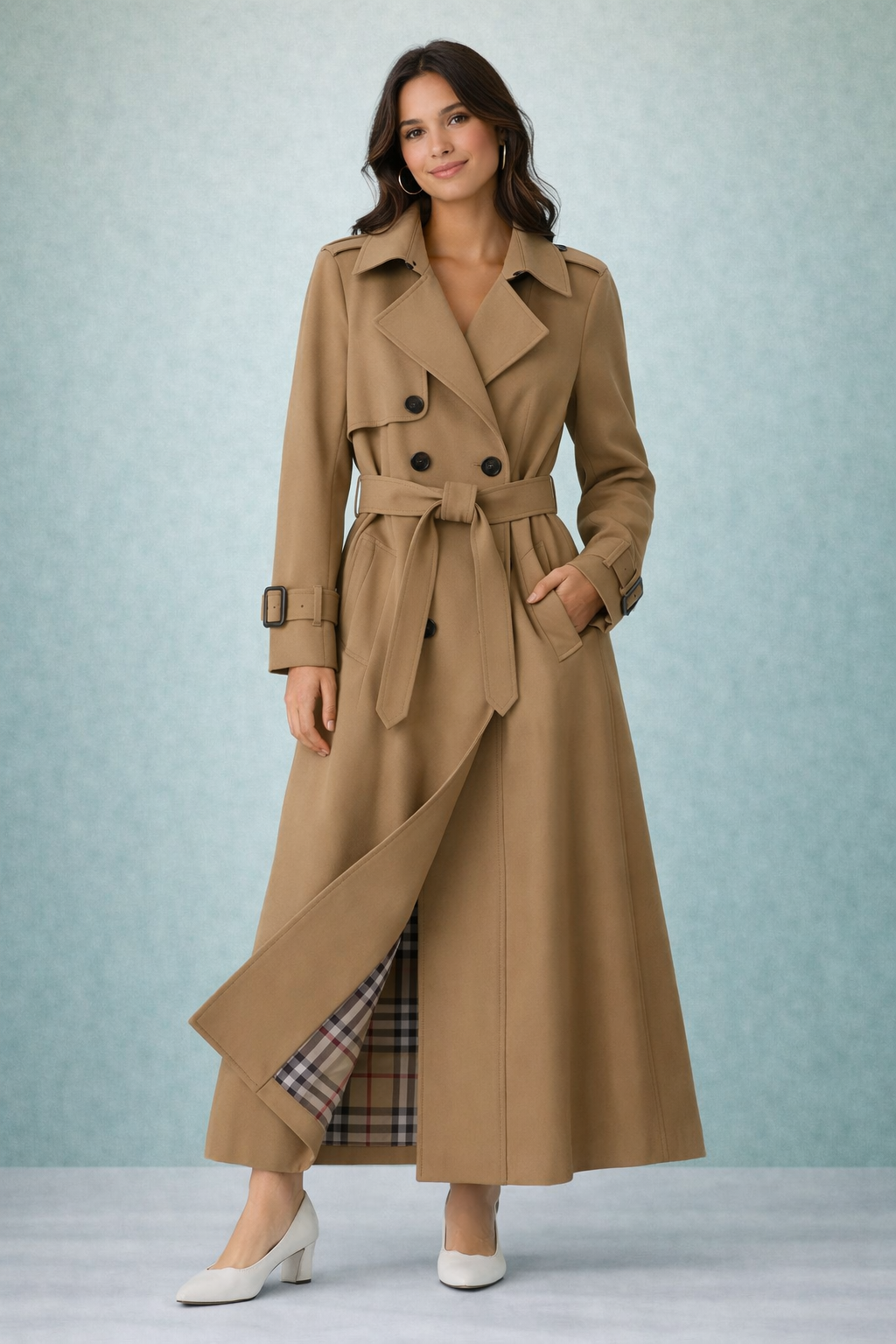 Klassisk trenchcoat