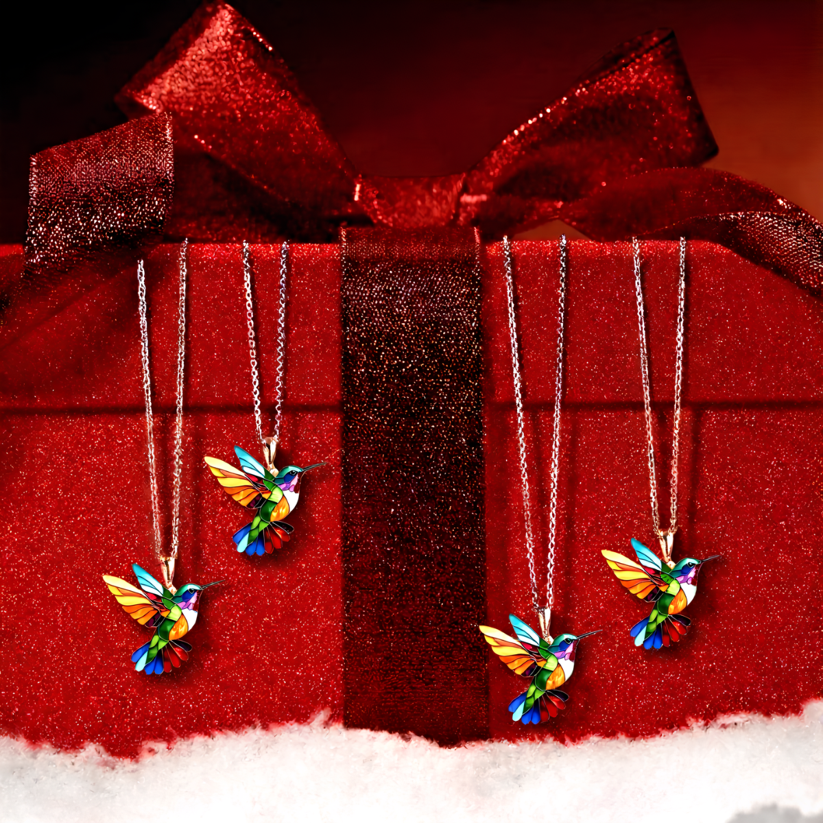 Collar y pendientes del Cielo