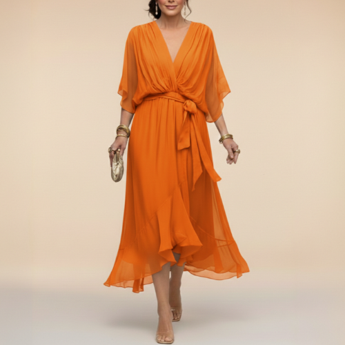 Monica - Vestido con escote en V