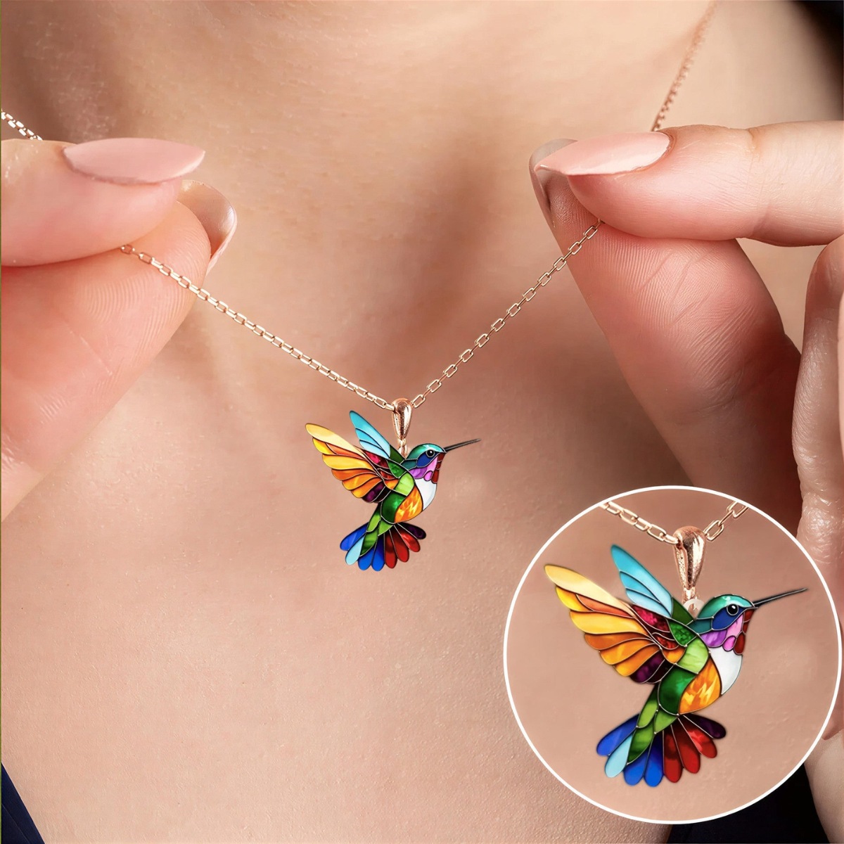Collar y pendientes del Cielo