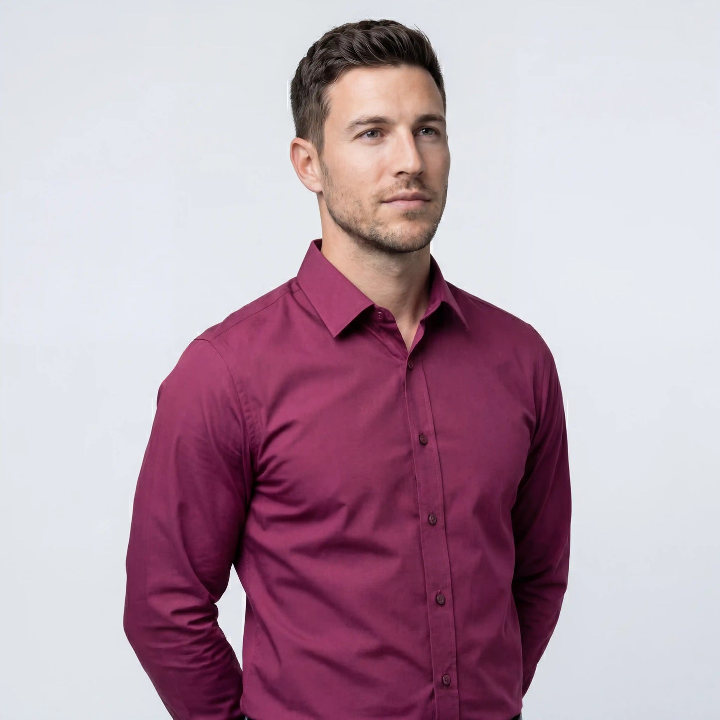 Camisa Slim Fit sin arrugas que se adapta a ti