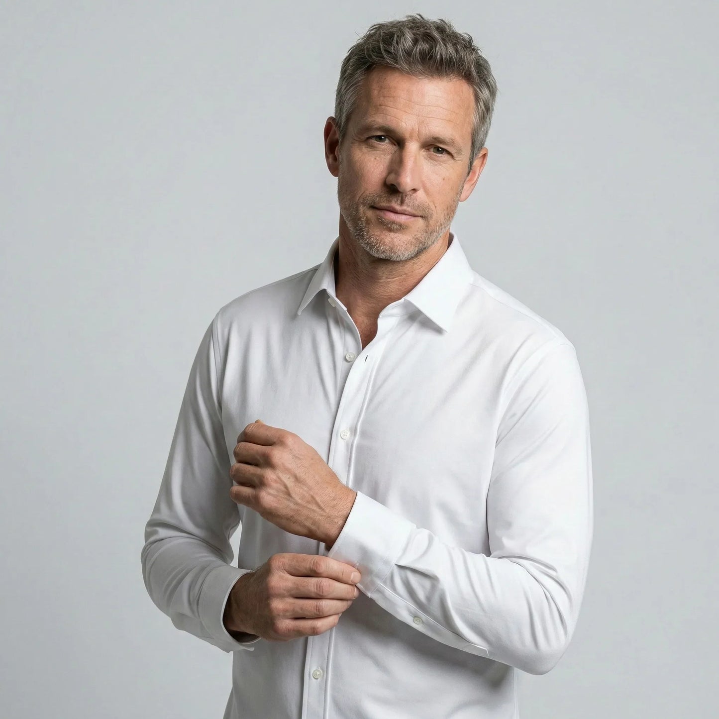 Camisa Slim Fit sin arrugas que se adapta a ti