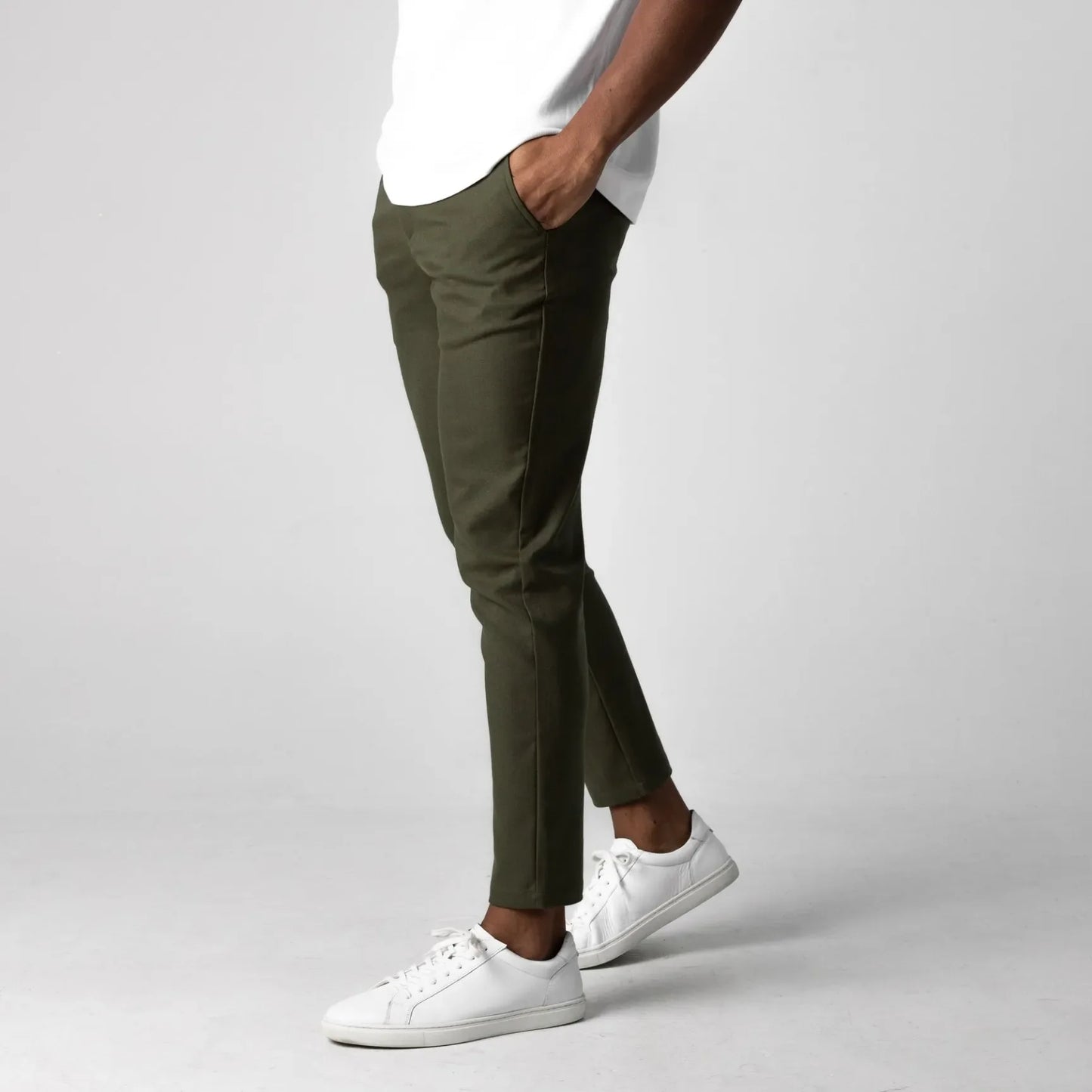 Premium chinos med stretch