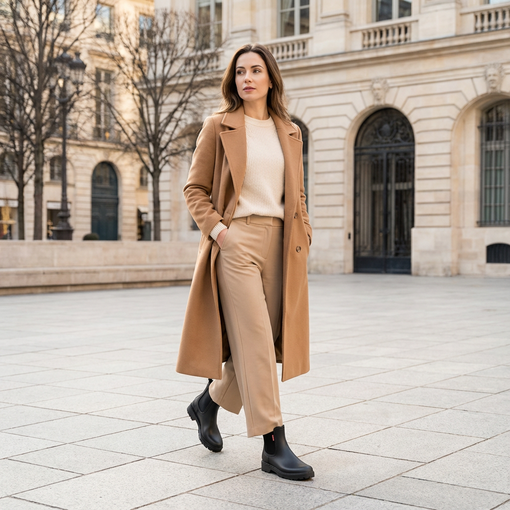 Luna – Botines Chelsea Impermeables