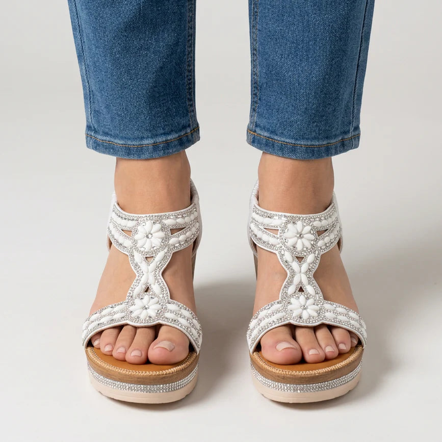 Eden™ - Sandalias de cuña elegantes y cómodas