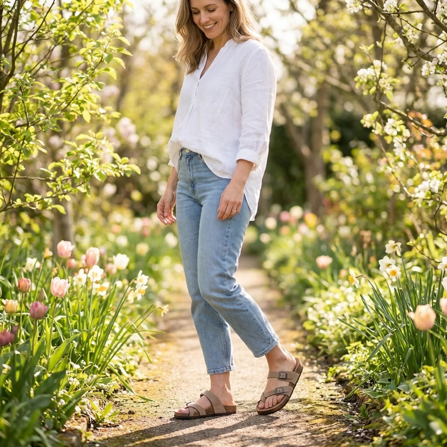 Florence – Sandalias Cómodas con Hebillas