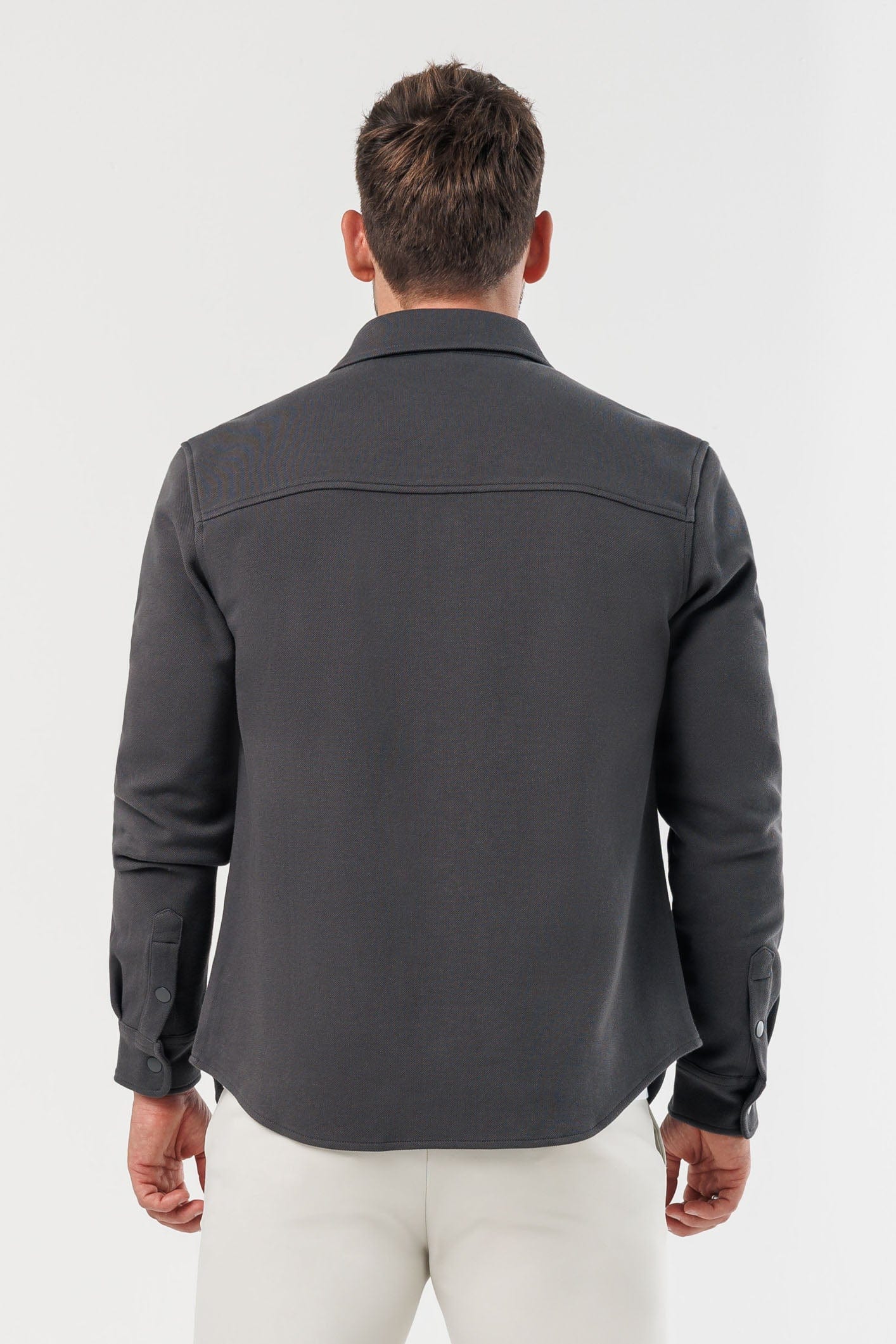 SOBRECAMISA - GRIS OSCURO